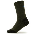 Stoic - Merino Hiking Crew Socks - Wandersocken 36-38 oliv/schwarz