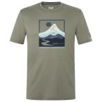 super.natural - Trace Hill Tee - Merinoshirt Gr XL oliv