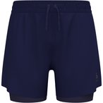 Odlo Zeroweight 5 Inch 2-in-1  Herren  Laufhose blau Größe XXL Trekking  Elast