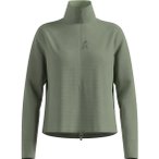 Odlo Grid Fleece Damen Funktionsshirt ( Hellgrau L)