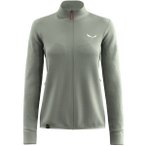 SALEWA Damen Jacke PUEZ WAFFLE HYB PL JACKET W, Größe 40 in Grün