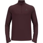 ODLO Herren Midlayer 1/2 zip ESSENTIAL CER, Größe L in Schwarz