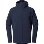 HAGLÖFS Herren Funktionsjacke Rosson Softshell Hood Men, Größe XL in Blau