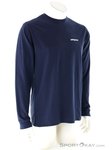 Patagonia Long-Sleeved P-6 Logo Responsibili-Tee Herren Shirt-Dunkel-Blau-S