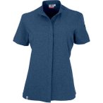 MAUL Damen Bluse Kuranda 3XT-1/2 Bluse elastic, Größe 44 in Blau