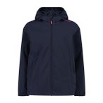 CMP Kinder Fix Hood Regenjacke ( Dunkelblau 128 Größe,)