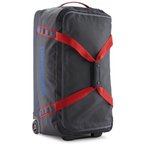Patagonia Black Hole Wheeled Duffel Trolley 70L, smolder blue w/amanita red