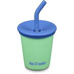 Klean Kanteen Straw Lid Steel Trinkbecher Kinder  Trinkflaschen gruen Größe 29