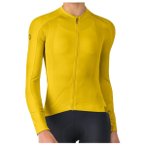 Castelli - Women's Espresso 2 Long Sleeve Jersey - Radtrikot Gr L gelb