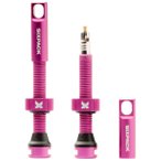 Sixpack Racing - Tubeless Ventile 44mm - Fahrradventil Gr 44 mm rosa