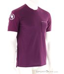 Endura GV500 Foyle T Herren Bikeshirt-Lila-XS