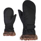 ZIENER Kinder Handschuhe LED MITTEN GIRLS glove junior, Größe 6,5 in Schwarz