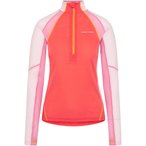 Kari Traa Alma Half Zip  Damen  Langarm Unterhemden rot Größe L Trekking  Haut