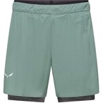 Salewa Pedroc DST 2in1  Herren  Kurze Hosen gruen Größe M Trekking  Windabweis