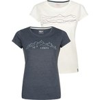LACD Mountain + Miracle  Bundle Damen  T-Shirts weiss Größe L Sportklettern | 
