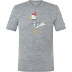 Super.Natural Johnny  Herren  T-Shirts grau Größe M Trekking  Hautfreundlich M