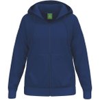 ERIMA Damen Sweatshirt TS Hoody Jacket, Größe 44 in Blau