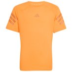 adidas - Kid's Sport Icons 3-Stripes Tee - Funktionsshirt Gr 116 orange