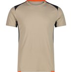 CMP  Herren  Laufshirts beige Größe 4XL Trailrunning | Laufen  Geruchsneutrali