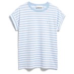 ARMEDANGELS - Women's Idaara Stripes - T-Shirt Gr XL grau/weiß