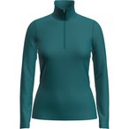 Icebreaker 200 Oasis Half Zip  Damen  Langarm Unterhemden tuerkis Größe S   Ha
