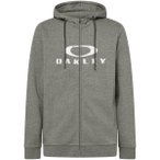 Oakley Herren Bark FZ 2.0 Hoodie (Größe S, grau)