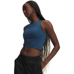 Under Armour Seamless Cotton Hand Tank Damen Tanktop ( Dunkelblau M Größe,)