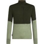 Icebreaker Herren 200 Realfleece Descender Half Zip Longsleeve (Größe L, gruen