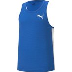 PUMA Herren Shirt Cross the Line Singlet 2.0, Größe L in Blau