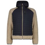 CMP - Jacket Hybrid Fix Hood 36P1437 - Hybridjacke Gr 56 blau