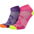 Eightsox Sport Color 2  2er Pack  Laufsocken pink Größe 35  Laufen  Atmungsakt