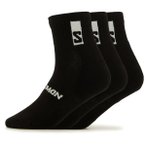 Salomon - Everyday Ankle 3-Pack - Multifunktionssocken 36-38 schwarz