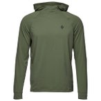 Black Diamond - L/S Alpenglow Hoody - Longsleeve Gr M oliv