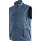 Maier Sports Valdemar Weste Herren  Fleecewesten blau Größe XXL Trekking  Wide