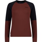 Mons Royale Quad Merino Fleece  Damen  Longsleeves Merino braun Größe XS Trekk