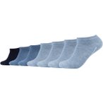 CAMANO Herren Socken Online ca-soft Sneaker 7p, Größe 35-38 in Blau