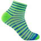 Wrightsock - Coolmesh II Quarter - Wandersocken 37,5-41 grün