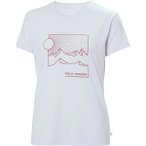 Helly Hansen Damen Skog Graphic T-Shirt (Größe S, lila)