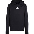 ADIDAS Kinder Kapuzensweat Game and Go Kids, Größe 128 in Schwarz