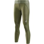 SKINS 7/8-Lauftights S3 Long Tights, Größe XS in Grün