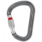 Petzl - William Screw-Lock - HMS-Karabiner grau