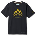 Columbia - Kid's Tech Trail Utility S/S Graphic Crew - Funktionsshirt Gr XXS sch