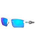 Oakley - Sonnenbrille - Flak 2.0 XL Polished White Prizm Sapphire  - Weiß