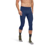 FALKE Herren Unterhose W 3/4 Tights m, Größe 2XL in Blau