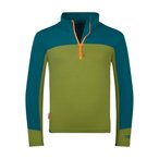 Trollkids Steinkjer  Kinder  Longsleeves gruen Größe 98 Trekking  Elastisch
