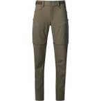Bergans Damen Convertible Zip-Off Softshell Hose (Größe L , oliv)