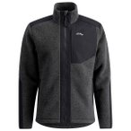 Lundhags - Saruk Wool Pile Mid Full Zip - Fleecejacke Gr S schwarz/grau