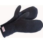 Woolpower Fäustling Mittens Thin 400 - Wollhandschuhe black L