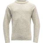 DEVOLD Herren Pullover NANSEN SWEATER CREW NECK, Größe M in Grau