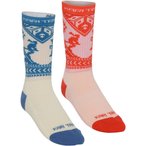 Kari Traa Puffin 2er Pack  Damen  Freizeitsocken rot Größe 36  Lifestyle  Elas